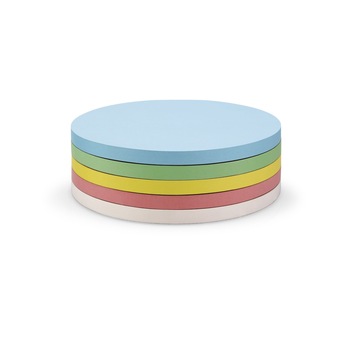 Set carduri comunicare MAGNETOPLAN adezive rotunde Ø 140 mm, 250 buc/set, 5 culori asortate Set carduri comunicare MAGNETOPLAN adezive rotunde Ø 140 mm, 250 buc/set, 5 culori asortate
