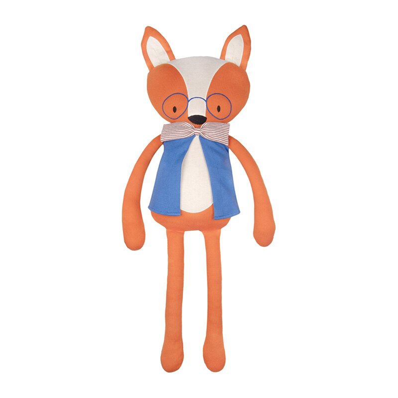 Domnul Vulpoi cu ochelari si vesta din tricot, bumbac - Dandelion