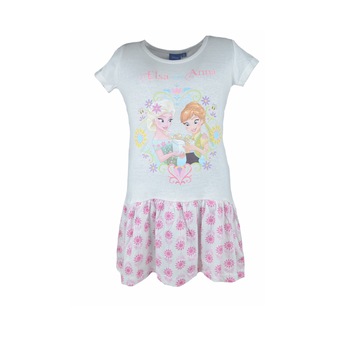 Rochita de vara pentru fete Disney Frozen FR-G-10, Alb 56206 Rochita de vara pentru fete Disney Frozen FR-G-10, Alb 56206