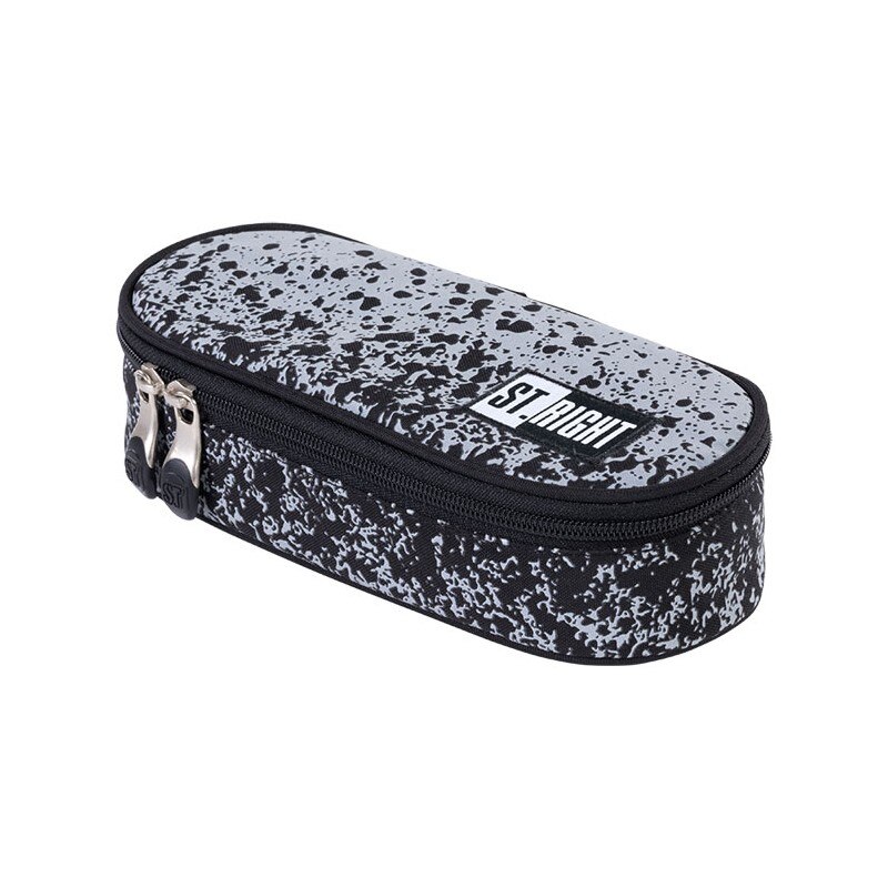 Penar borseta 1 fermoar, 1 extensie, oval, Majewski, Gama St. Right, Colectia Reflective Splash, PC-01