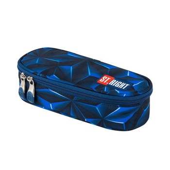 Penar borseta 1 fermoar, 1 extensie, oval, Majewski, Gama St. Right, Colectia 3D Navy Abstraction, PC-01 Penar borseta 1 fermoar, 1 extensie, oval, Majewski, Gama St. Right, Colectia 3D Navy Abstraction, PC-01