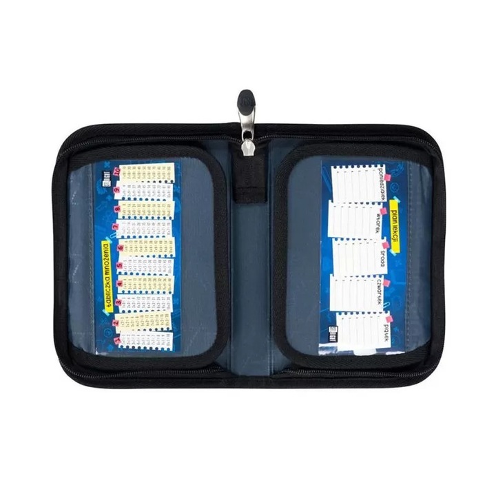 Penar neechipat 1 fermoar 2 extensii Majewski, Gama St. Right, Colectia Slang, PC-03, 21x14x3.5 cm