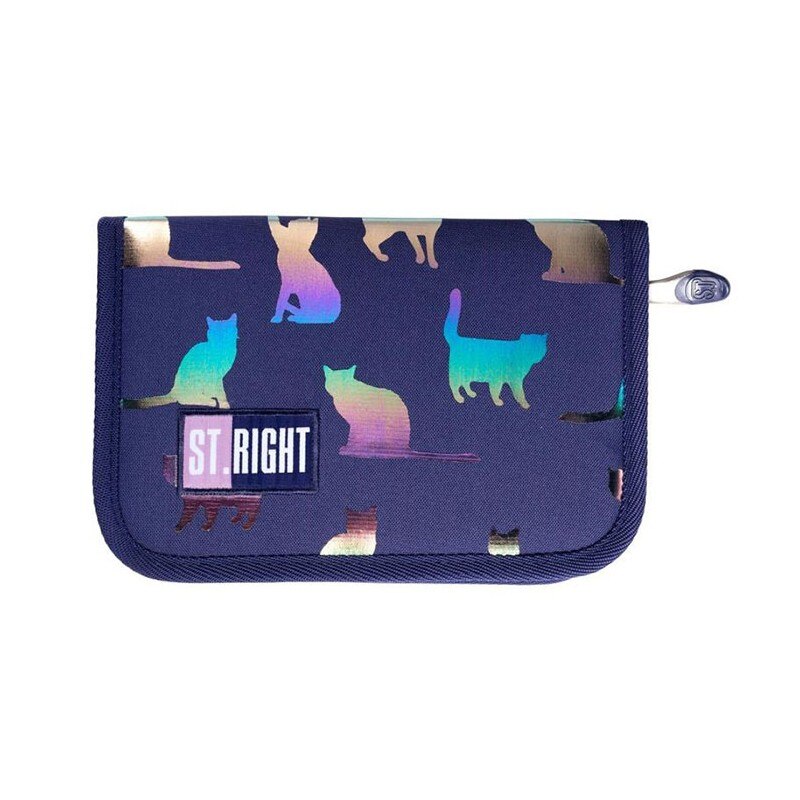 Penar neechipat 1 fermoar 2 extensii Majewski, Gama St. Right, Colectia Holo Cats, PC-03