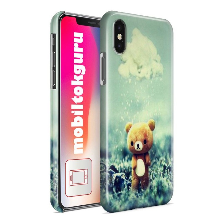 Husa Plastic, MobiltokGuru, Compatibila Cu Xiaomi Redmi Note 11, Model Ursulet de plus 54 rezistenta la uzura, Multicolor