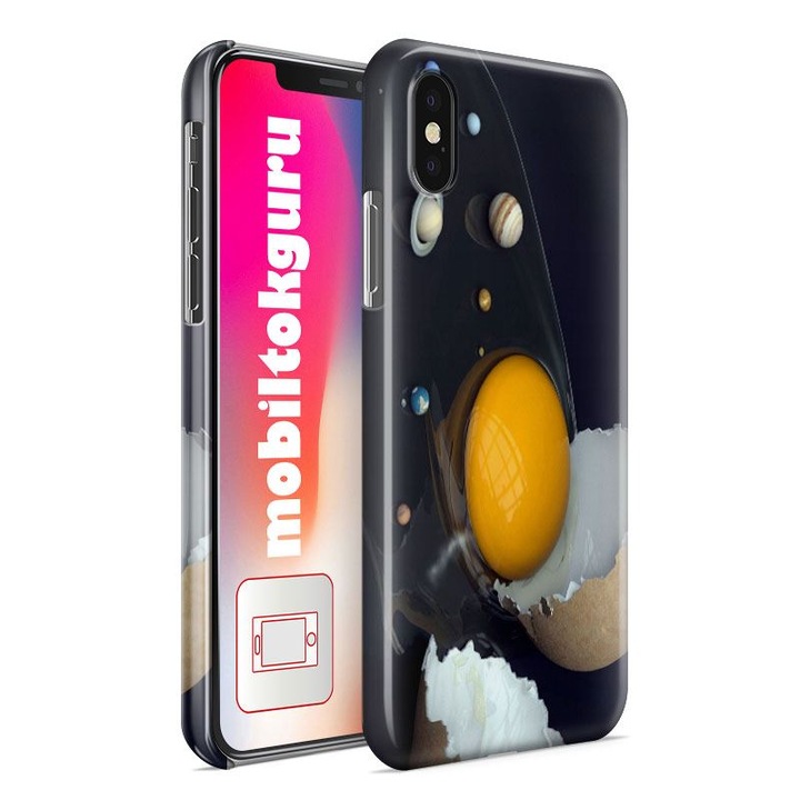 Husa Plastic, MobiltokGuru, Compatibila Cu Xiaomi Redmi Note 11, Model Sistem Solar 60 rezistenta la uzura, Multicolor