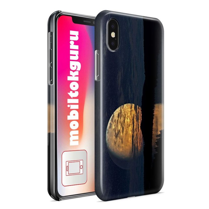 Husa Plastic, MobiltokGuru, Compatibila Cu Xiaomi Redmi Note 11, Model Luna 20 1 rezistenta la uzura, Multicolor