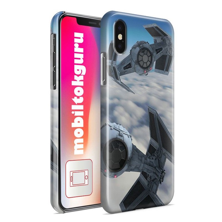 Husa Plastic, MobiltokGuru, Compatibila Cu Xiaomi Redmi Note 11, Model Star Wars nave spatiale 43 1 rezistenta la uzura, Multicolor