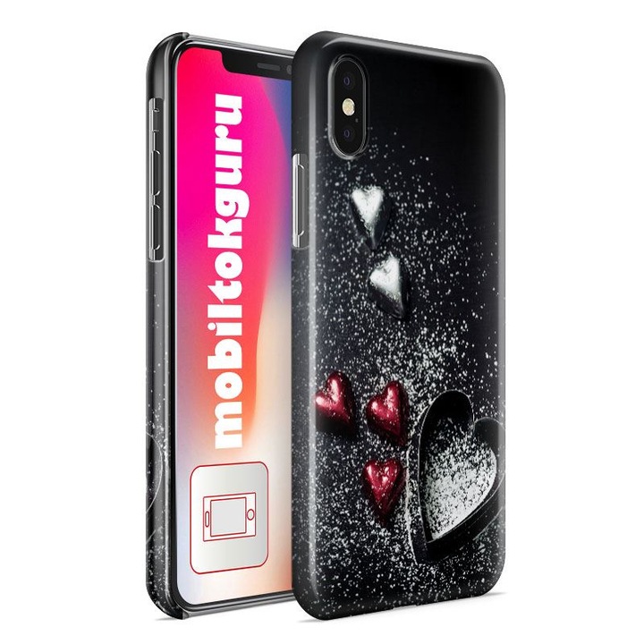 Калъф за телефон с форма на сърце Chocolate 2 Oppo Reno 5 Pro 5G Защитен капак