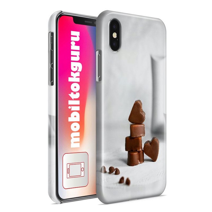 Husa de Protectie Husa Telefon Samsung Galaxy J3 2018 Ciocolata In Forma de Inima 4