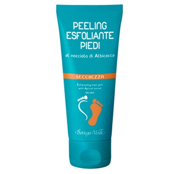 Peeling exfoliant cu samburi de caise pentru picioare uscate - Speciale Piedi (100 ML), Bottega Verde Peeling exfoliant cu samburi de caise pentru picioare uscate - Speciale Piedi (100 ML), Bottega Verde