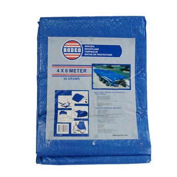 Prelata impermeabila, 90g pe mp, 4 x 6 m, 1.9Kg Prelata impermeabila, 90g pe mp, 4 x 6 m, 1.9Kg