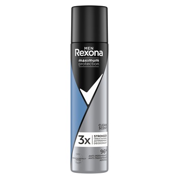 Deodorant spray Rexona Men Maximum Protection Clean Scent, 100 ml Deodorant spray Rexona Men Maximum Protection Clean Scent, 100 ml