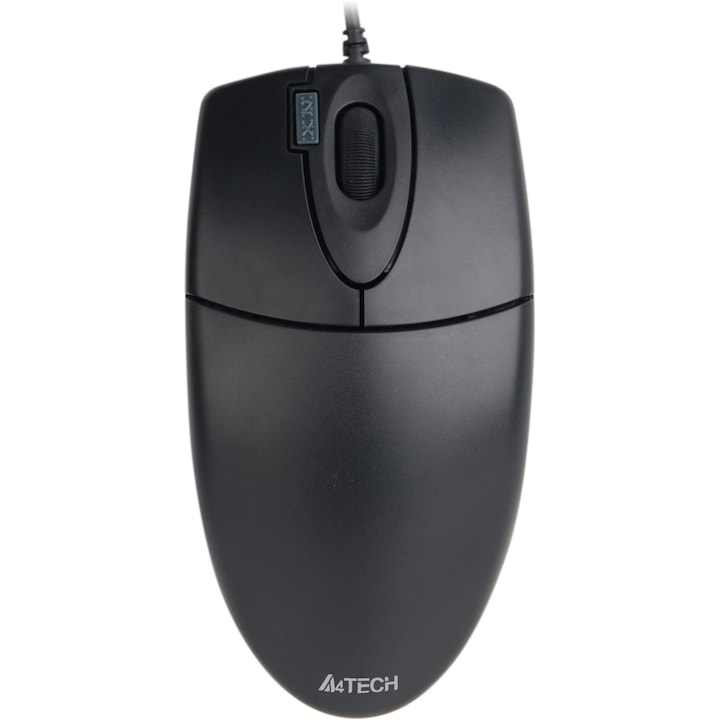 Мишка A4Tech OP-620D-U1, Жична, USB, Черна
