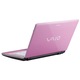 Laptop Sony Vaio VPC-CW1S1E/P cu procesor Intel® Core™2 Duo P7450 2.13GHz, 4GB, 320GB, GeForce 230M GT 512MB, Microsoft Windows 7 Home Premium, Roz