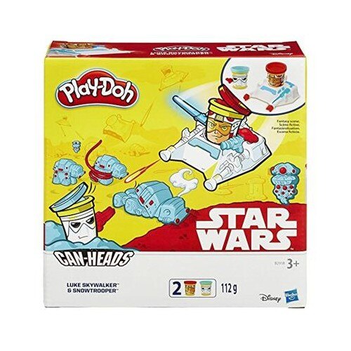 Jucarie Play-Doh Star Wars Can-Heads Luke Skywalker And Snowtrooper Play Set