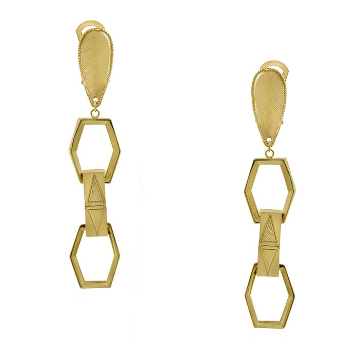 Cercei aur, Ilex Gold, 275282