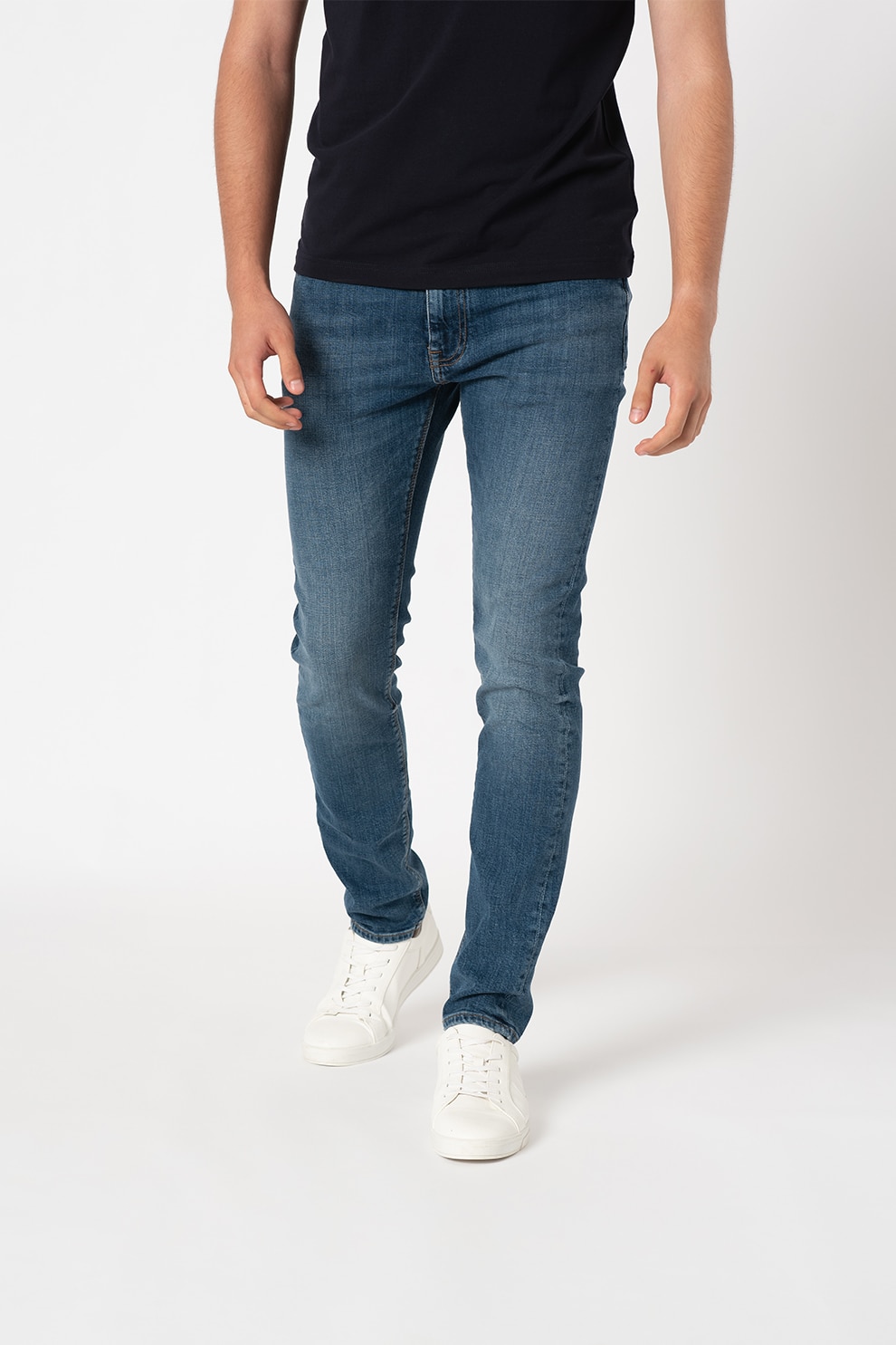 Tommy Hilfiger, Blugi slim fit Bleeker, Albastru, W31-L32