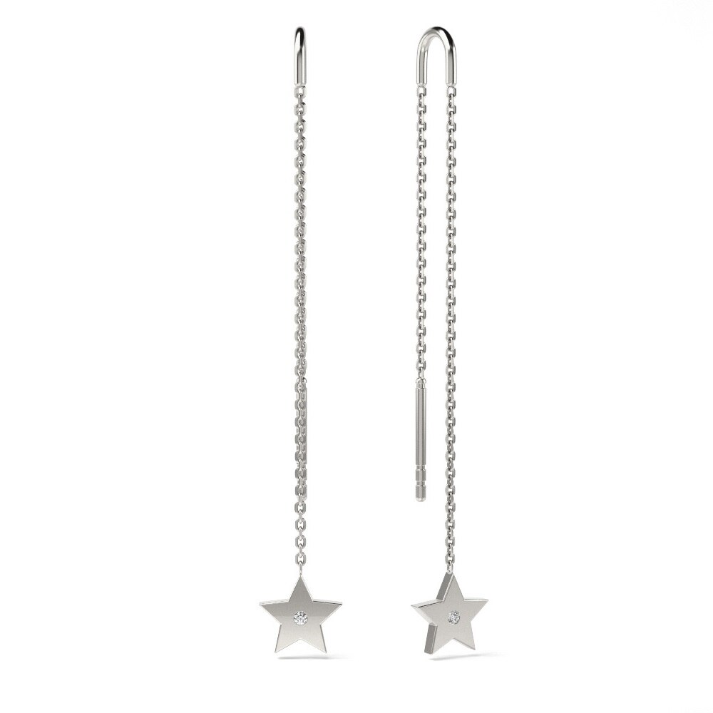 Cercei din argint model 54