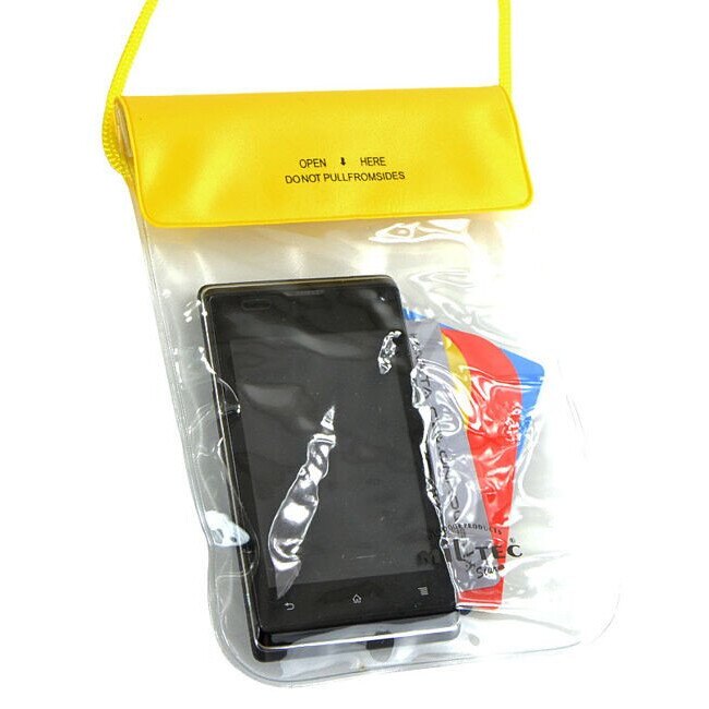 Husa de protectie subacvatica, MIL-TEC, PVC, 12x17cm, Galben