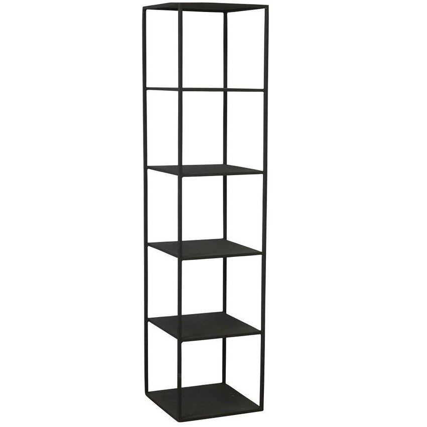 Raft Metalic House Doctor Model D Negru 150cm