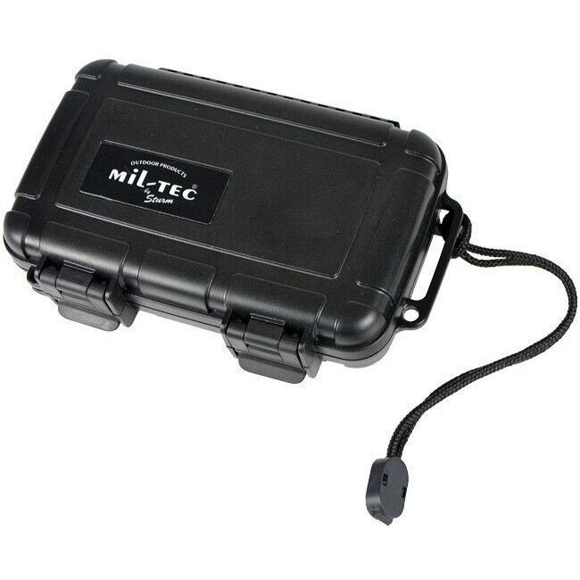 Cutie de transport, MIL-TEC, Plastic, 18x11x3.7cm, Negru