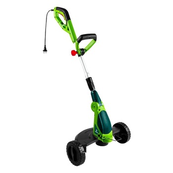 Trimmer electric, pentru iarba, cu 2 roti, 550 W, 32 cm, Verto Trimmer electric, pentru iarba, cu 2 roti, 550 W, 32 cm, Verto