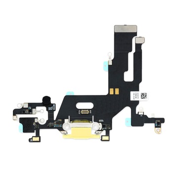 Port incarcare, lightning pentru iPhone 11, Yellow Port incarcare, lightning pentru iPhone 11, Yellow