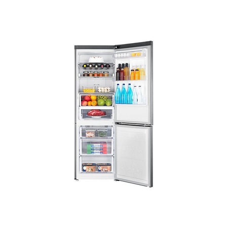Combina frigorifica |Samsung RB 33J3219SS/EF, 330 l, Clasa A+++, No frost, H 185 cm, Argintiu