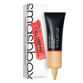 Fond de ten Smashbox Studio Skin Full Coverage 24 Hour Foundation, 2.22 - Light-Medium Neutral Olive 30 Ml Fond de ten Smashbox Studio Skin Full Coverage 24 Hour Foundation, 2.22 - Light-Medium Neutral Olive 30 Ml