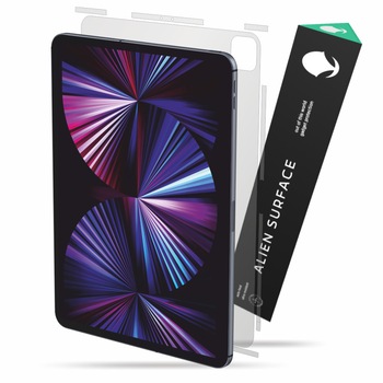 Folie Alien Surface, compatibila cu Apple iPad Pro 12.9 inch (2021), protectie spate, laterale Folie Alien Surface, compatibila cu Apple iPad Pro 12.9 inch (2021), protectie spate, laterale