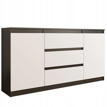 Comoda moderna, PVC, R-140-S3 MIX WENGE, 76x40x140 Comoda moderna, PVC, R-140-S3 MIX WENGE, 76x40x140