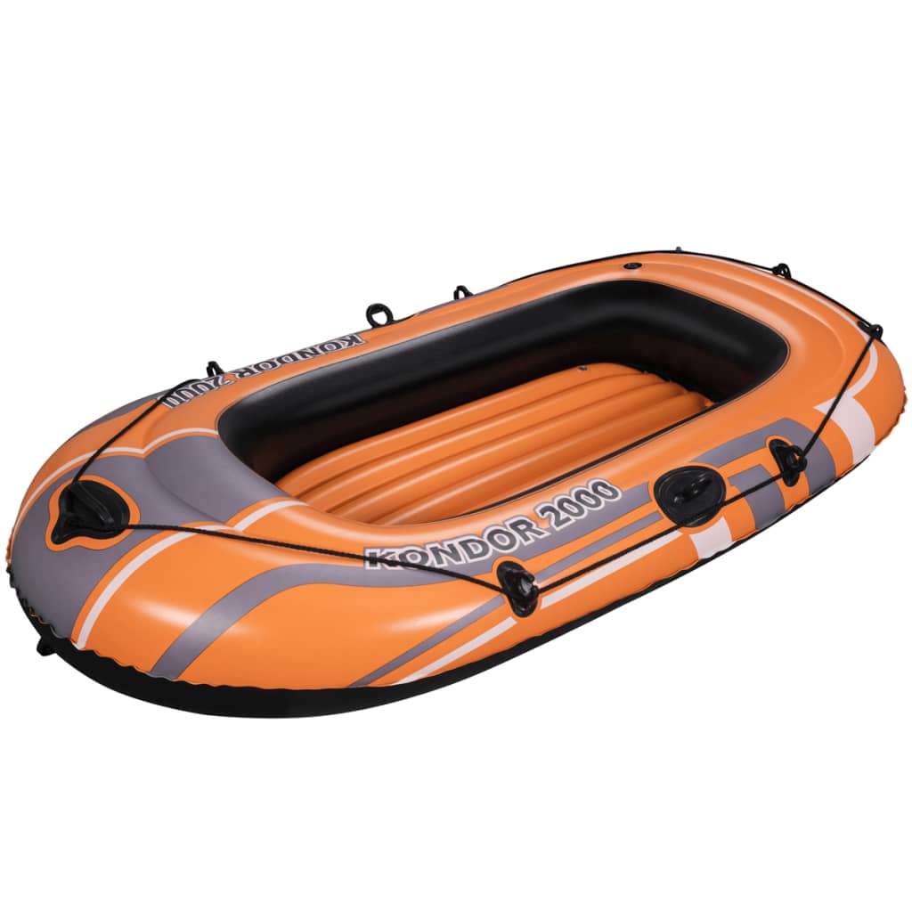 Barca Gonflabila Bestway, Kondor 2000, Vinil, 197 x 115 cm, Portocaliu