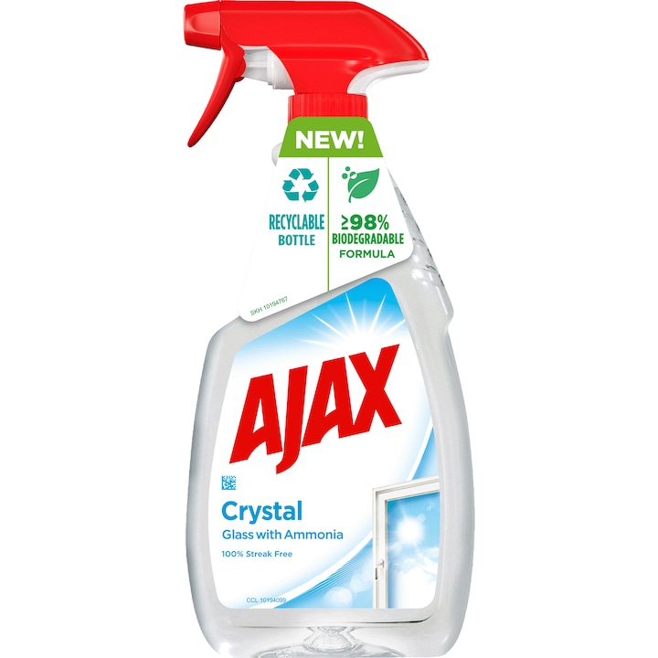 Ajax Super Effect Anti-fog ablaktisztító, 500 ml