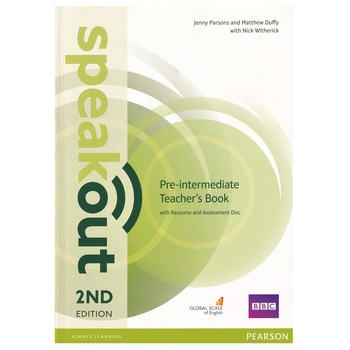 Speakout Pre-Intermediate Teacher's Book with Resource and Assessment Disc, 2nd Edition, 204 pagini, Jenny Parsons, Matthew Duffy Speakout Pre-Intermediate Teacher's Book with Resource and Assessment Disc, 2nd Edition, 204 pagini, Jenny Parsons, Matthew Duffy