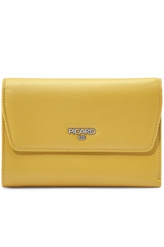 Portofel dama, PICARD, seria Bingo, piele, galben Portofel dama, PICARD, seria Bingo, piele, galben