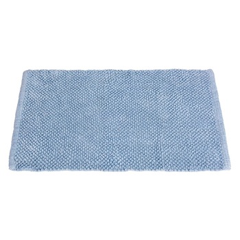 Covoras bumbac Karlington Popcorn, 50x80 cm, bleu Covoras bumbac Karlington Popcorn, 50x80 cm, bleu