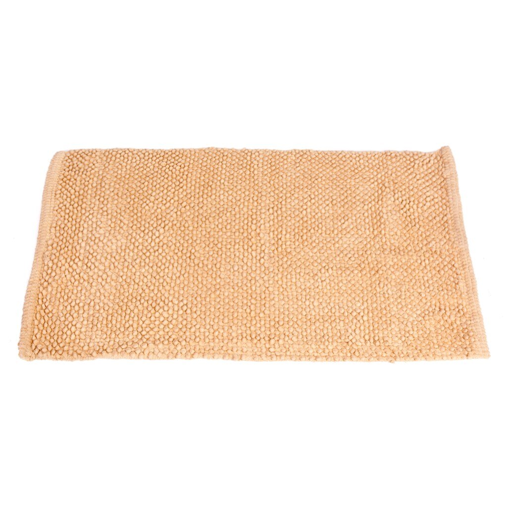 Covoras din bumbac KARLINGTON Popcorn, 50x80 cm, bej