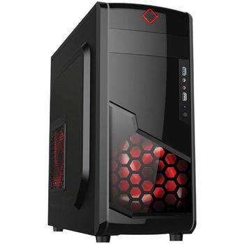 Carcasa RPC AC00UAH, MiddleTower, ATX, fara sursa, Negru Carcasa RPC AC00UAH, MiddleTower, ATX, fara sursa, Negru