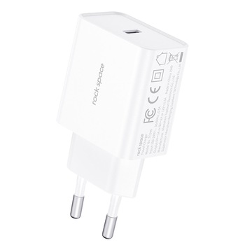 Incarcator retea, USB Type C, PD (power delivery), 20W, Alb Incarcator retea, USB Type C, PD (power delivery), 20W, Alb