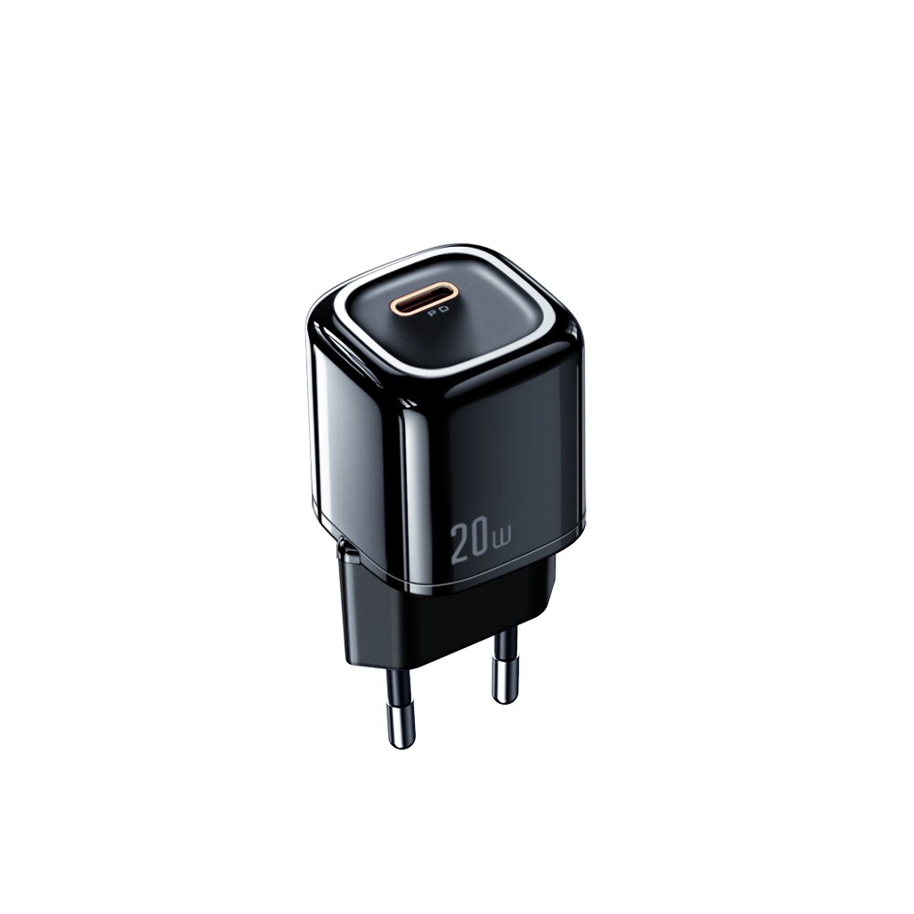Incarcator Retea Mcdodo Ice Series Mini PD Fast Charge, Black, 20W