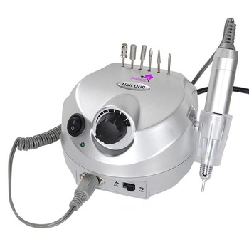 Freza Unghii Electrica Profesionala EN202-Silver, 30.000 Rpm, Argintie Freza Unghii Electrica Profesionala EN202-Silver, 30.000 Rpm, Argintie