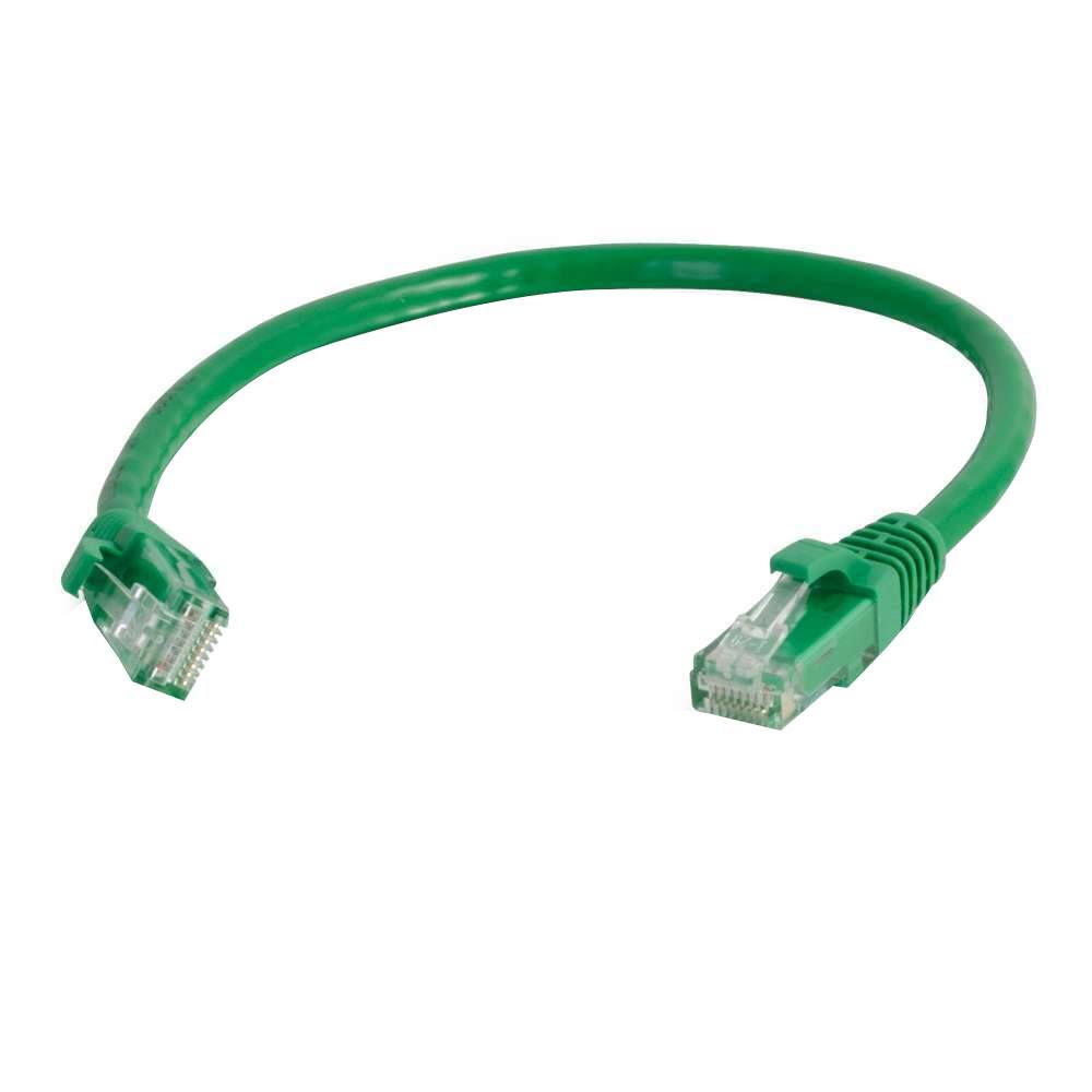 Cablu retea UTP CAT6 Booted Unshielded C2G 5m green 83430