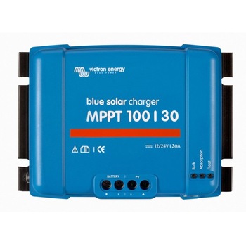 Incarcatoare de alimentare solara baterii fotovoltaice solare BlueSolar MPPT 100/30 (12/24V-30A) Victron Incarcatoare de alimentare solara baterii fotovoltaice solare BlueSolar MPPT 100/30 (12/24V-30A) Victron