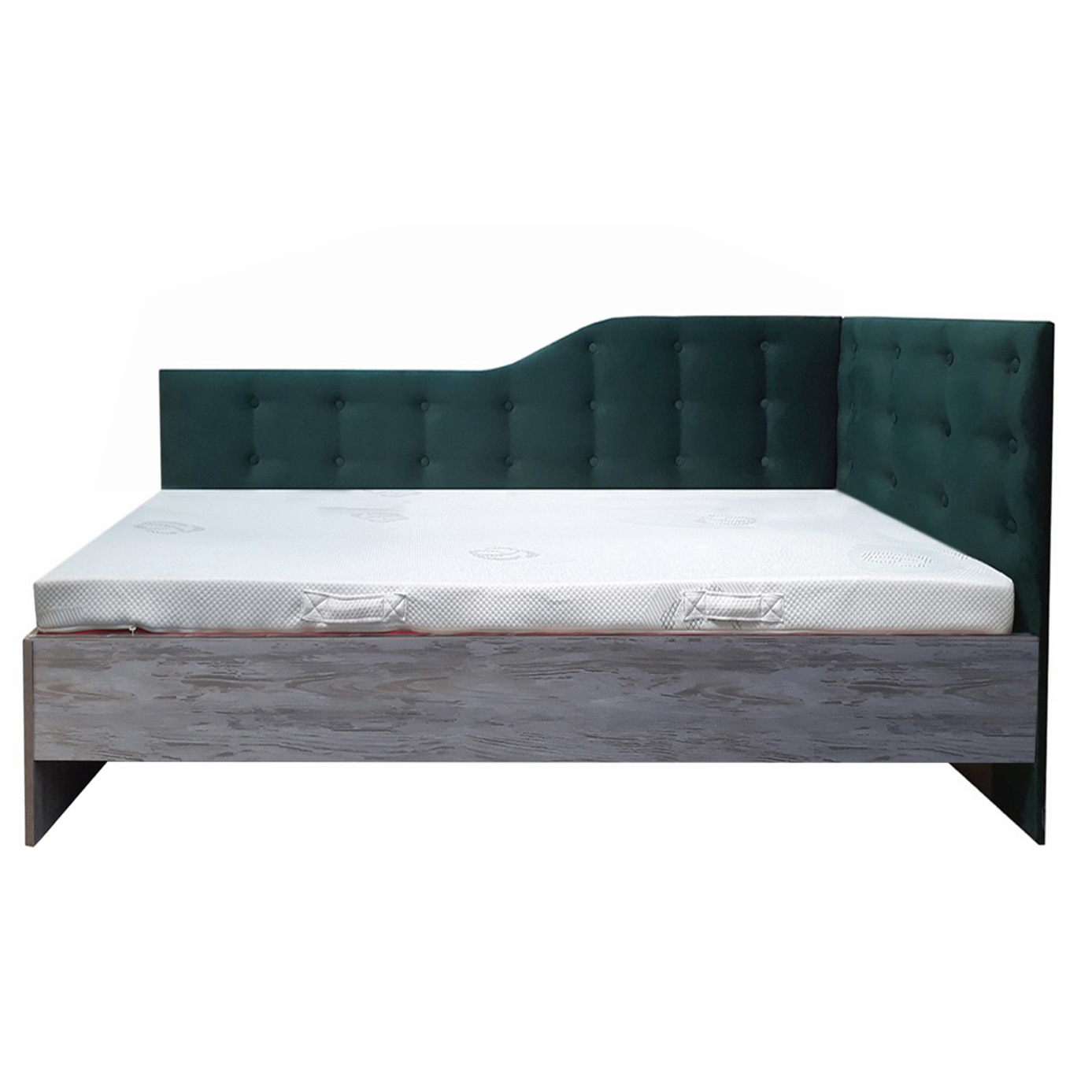 Pat Tapitat de Colt Genarom TOM 90 DR Fara Leat, Kronos 19 / K084, 204 x 94,5 x 87 cm