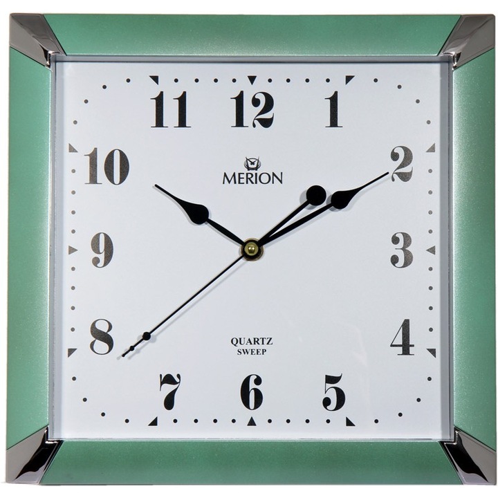 Ceas de perete, Merion, Verde
