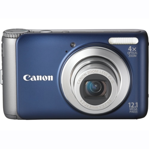 Aparat foto digital Canon PowerShot A3100 IS Albastru - eMAG.ro