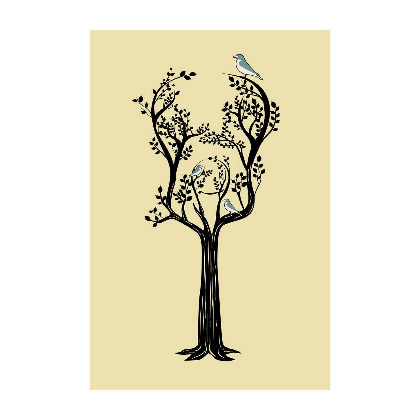 Poster -50x70 cm -Copacul chitara