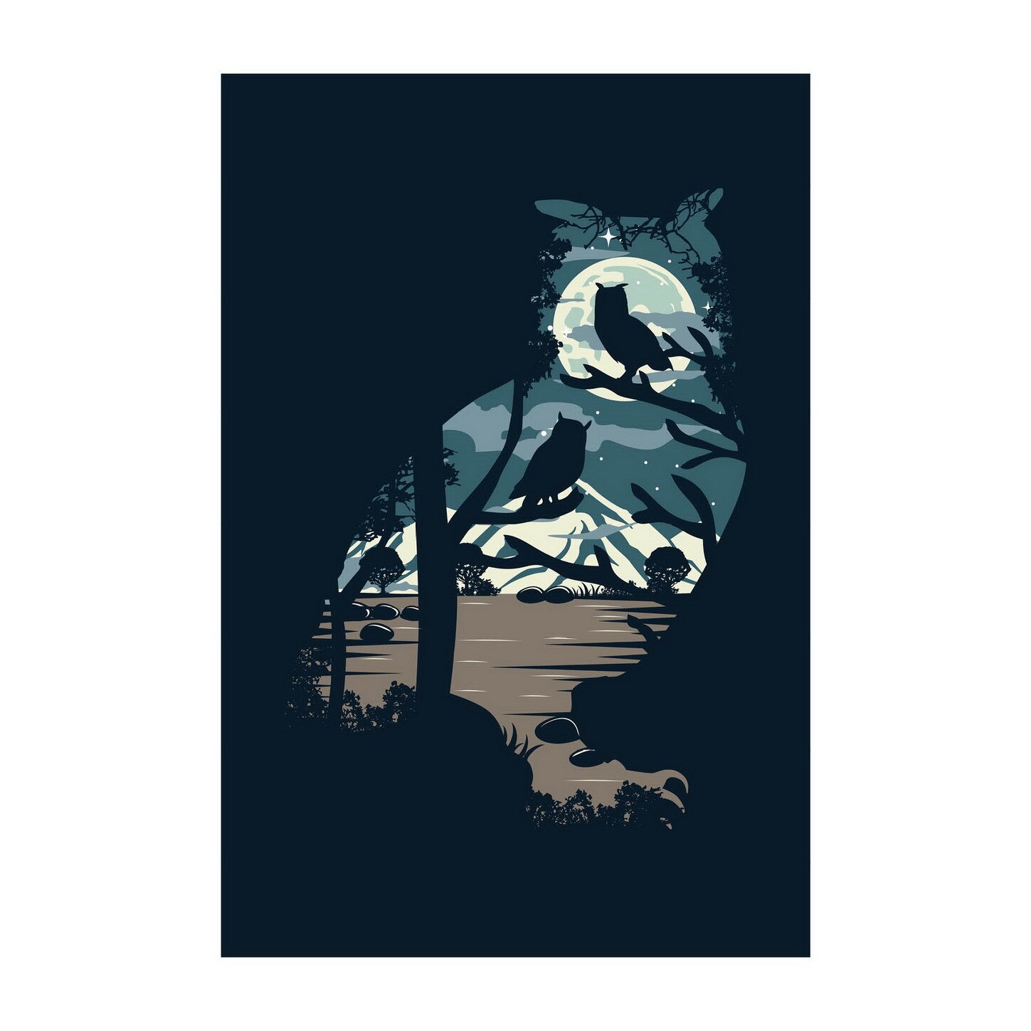 Poster -50x70 cm -Bufnita