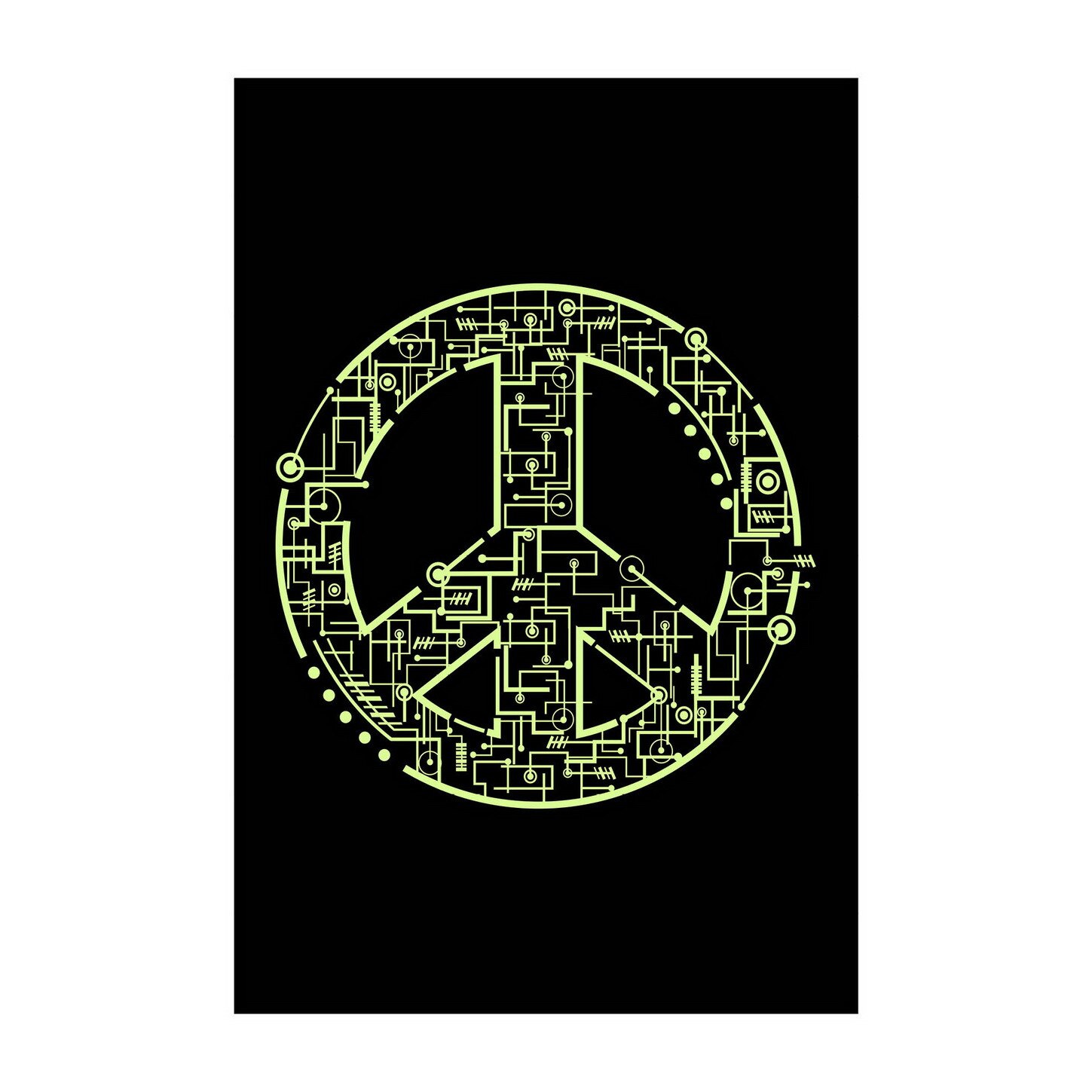 Poster -50x70 cm -Pacea electrica