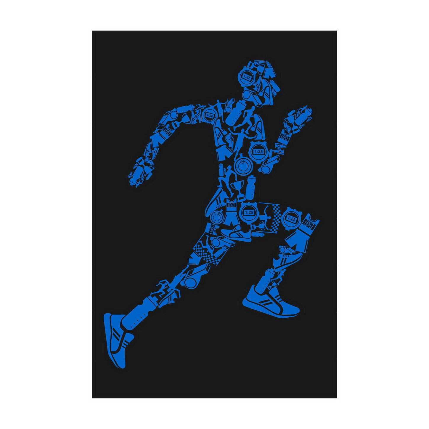 Poster -50x70 cm -Alergatorul